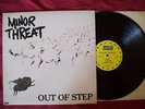 MINOR THREAT OUT OF STEP  FIRST PRESS GERMS CIRCLE JERKS NIRVANA X BLACK FLAG