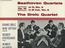 Columbia SAX2504 - Beethoven - String Quartets Nos. 3 & 6 - THE DROLC QUARTET