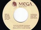Modern Soul Funk 45 - Realistic Funk Band - Your Chance - Mega - mp3 - rare