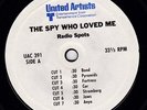 Roger Moore - The Spy Who Loved Me 1977 Movie Radio Spots  2-SIDED  12 spots