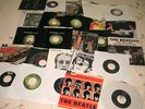 Box of 50 Beatles Group & Solo 45s-Includes Imports;Colored Vinyl;Sleeves;Etc