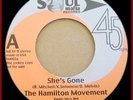 Hamilton Movement She's Gone Soul Mafia records Mint Minus MONSTER ALERT
