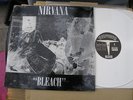 NIRVANA BLEACH White Vinyl Orig Sub POP 1st press US 1989 NM LP