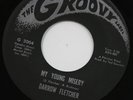 Northern Soul 45 DARROW FLETCHER My Young Misery GROOVY chicago soul listen