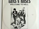 Guns N Roses - WELCOME TO HELL - LIVE LP SUPER RARE 2LP, EX / STARLIGHT 1990