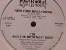 PROMO* CSL And The Boys Next Door - New York Breakdown *ELECTRO RAP* Scarce 84
