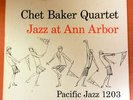 Chet Baker -1955-Pacific Jazz-DG-RED VINYL-LP –Cool Jazz- “Jazz at Ann Arbor”