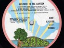 TRAFFIC Welcome to the Canteen SCARCER ORIG UK 1971 EX LP.