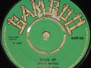 JACKIE MITTOO   CLEAN UP   SKA SKINHEAD ROCK STEADY REGGAE   UK BAMBOO 7