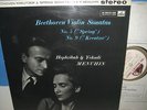 +ASD 389 *WHITE/GOLD* BEETHOVEN VIOLIN SONATAS *SPRING /KREUTZER* MENUHIN* NM