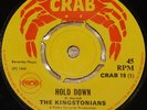 KINGSTONIANS   HOLD DOWN   SKA SKINHEAD ROCK STEADY REGGAE   UK CRAB 7