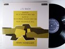 HONEGGER solo . Bach . Suites 3 & 4 pour violoncelle solo. LP VALOIS MB 875 EX-