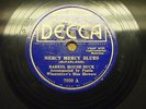 RARE RAW BLUES 78 BARREL HOUSE BUCK MERCY DECCA 7030 PEETIE WHEATSTRAW CLEAN V++