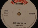 JACKIE BROWN   ONE NIGHT SIN   SKA SKINHEAD ROCK STEADY REGGAE   UK HIGH NOTE 7