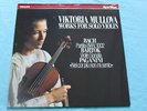 VIKTORIA MULLOVA LP Works for Solo Violin Bach Philips 420948-1  NEAR MINT DISC