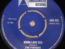 THE PIONEERS   MAMA LOOK DEH   SKA SKINHEAD ROOTS REGGAE  UK AMALGAMATED 7