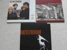 U2 3 x LP's Rattle and Hum -- October -- The Unforgettable Fire