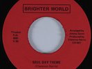 Crossover Soul Funk 45 CARL TEMPLE Soul Day Theme BRIGHTER WORLD HEAR NM
