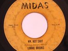 R&B ROCKER 45-LONNIE BROOKS-MR. HOT SHOT /THE POPEYE on MIDAS