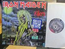 IRON MAIDEN KILLERS '81 LP rare w/shrink heavy metal F3/F2 harvest st12141 scarc