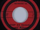 Northern Soul 45 JAMES BARNETT Keep On Talking FAME HEAR