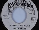 R&B Popcorn Soul 45 BILLY BLAND Doing The Mule OLD TOWN HEAR