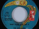 R&B Soul 45 ADORABLES Baby Come & Get It PEACOCK HEAR