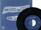SEX PISTOLS-GOD SAVE THE QUEEN-JAPAN PROMO BLUE 7