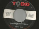 ROCKABILLY TEEN bw/ LONESOME BOPPER -- JERICHO JONES --HEAR BOTH -1959 TODD