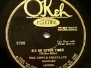 Electric OKeh 8728 Store-Stock Little Chocolate Dandies (NYC 1929) beauty