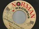 ROCKABILLY bw TEEN DOOWOP--SIGNED by RAY RUFF ---HEAR BOTH-1961 NORMAN