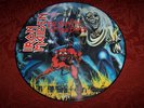 Iron Maiden The Number of The Beast Picture Disc Record LP Vinyl Metal Hard Rock
