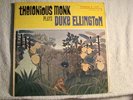 THELONIOUS MONK-PLAYS DUKE ELLINGTON-DG- WHITE/BLUE LABEL -  NM- FOREST COVER