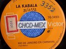 SCARE 45 LATIN FUNK SOUL PSYCH ROCK ORGAN BOOGALOO ?LA KABALA? MEXICO ???