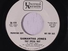 rare Soul 45 SAMANTHA JONES that special way UA Listen