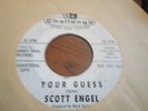 SCOTT ENGEL DEVIL SURFER YOUR GUESS PROMO 7 in 45rpm  INTL SHIP VEH 59 ACL OFRS?