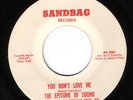 Northern Soul - Epitome Of Sound - You Don't Love Me - Sandbag - US