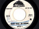 Garage 45 OPUS 1 Back Seat '38 Dodge/In My Mind RARE Hear Mustang