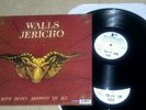 WALLS OF JERICHO - 2 X LP TEST PRESS  4 OF 4 TRUSTKILL OVERCAST ALL OUT WAR SXE