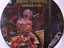 IRON MAIDEN - SOMEWHERE IN TIME - RARE LIMITED EDITION PICTURE PIC DISC VINYL LP