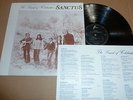 SANCTUS - THE SOUND OF CELEBRATION FOCUS PRIVATE FOLK LP + INSERT SUPERB MINT-