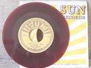 Rockabilly REPRO 45-Elvis Presley-Baby Let's Play House-Sun 217-DARK RED VINYL