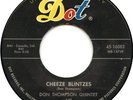 DON THOMPSON QUINTET Cheeze Blintzes RARE 1960 TITTYSHAKER instro Frolic Diner
