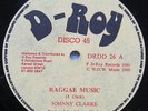 CLASSIC  ROOTS Johnny Clarke Raggae Music UK D-Roy 12