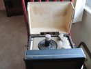 1956 ELVIS PRESLEY SIGNATURE 45 RPM RECORD PLAYER MODEL 7-EP-45