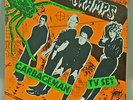 THE CRAMPS. GARBAGEMAN. TV SET. RARE FRENCH ONLY 7