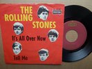 Rolling Stones – It`s all over now/Tell me rares 5 Köpfe Cover decca DL25144 rar