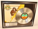 AC/DC, High Voltage, mit Cover Platin Record platin Schallplatte goldene, AC DC