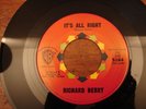 RICHARD BERRY ITS ALL RIGHT WALK RIGHT IN WARNER BROS LABEL 45 NM