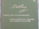 Oistrakh Violin Oborin Piano Beethoven Philips 835245/8 AY Holland leanen Box4LP